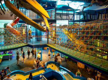 Inside view of Ripley's Aquarium